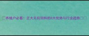 养殖户必看正大无抗饲料的5大优势与行业趋势