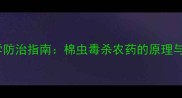 棉田虫害科学防治指南棉虫毒杀农药的原理与应用技术全