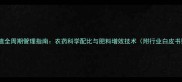 烟草种植全周期管理指南农药科学配比与肥料增效技术附行业白皮书数据