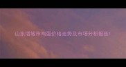 山东诸城市鸡蛋价格走势及市场分析报告