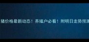 今日行情贺州生猪价格最新动态养殖户必看附明日走势预测附数据图表