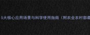 农药吲哚5大核心应用场景与科学使用指南附农业农村部最新数据