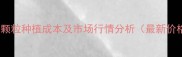 双黄茯苓颗粒种植成本及市场行情分析最新价格趋势