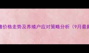 滦南生猪价格走势及养殖户应对策略分析9月最新数据