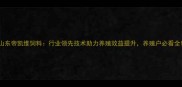 山东帝凯维饲料行业领先技术助力养殖效益提升养殖户必看全