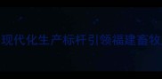 正邦饲料漳州厂现代化生产标杆引领福建畜牧产业升级深度