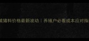 通威猪料价格最新波动养殖户必看成本应对指南