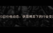 全国生猪市场9月13日价格动态供需博弈下的行业变局与未来趋势分析