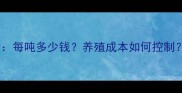 肉鸡饲料价格行情每吨多少钱养殖成本如何控制附地区报价参考