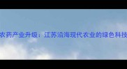 连云港农药产业升级江苏沿海现代农业的绿色科技新标杆