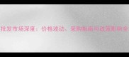 农药批发市场深度价格波动采购指南与政策影响全攻略