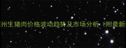 山东滨州生猪肉价格波动趋势及市场分析附最新数据