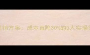 养殖户必看猪饲料促销方案成本直降30的5大实操策略附真实案例