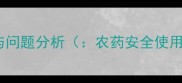 农药使用现状与问题分析农药安全使用科学施肥