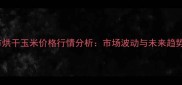 吉林市烘干玉米价格行情分析市场波动与未来趋势解读