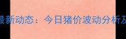 全国生猪价格最新动态今日猪价波动分析及未来趋势预测