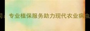 河南东洲农药公司专业植保服务助力现代农业病虫害防治高效发展