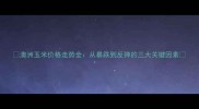 澳洲玉米价格走势全从暴跌到反弹的三大关键因素